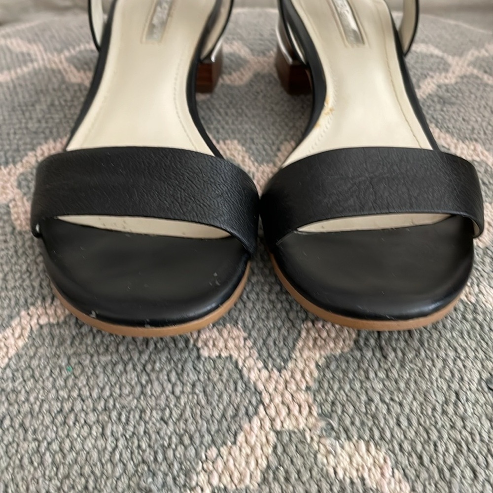 BCBGeneration Black Sandals Size 6.5 - Picture 9 of 16